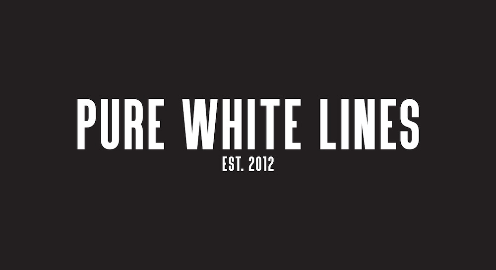 Pure White Lines Logo